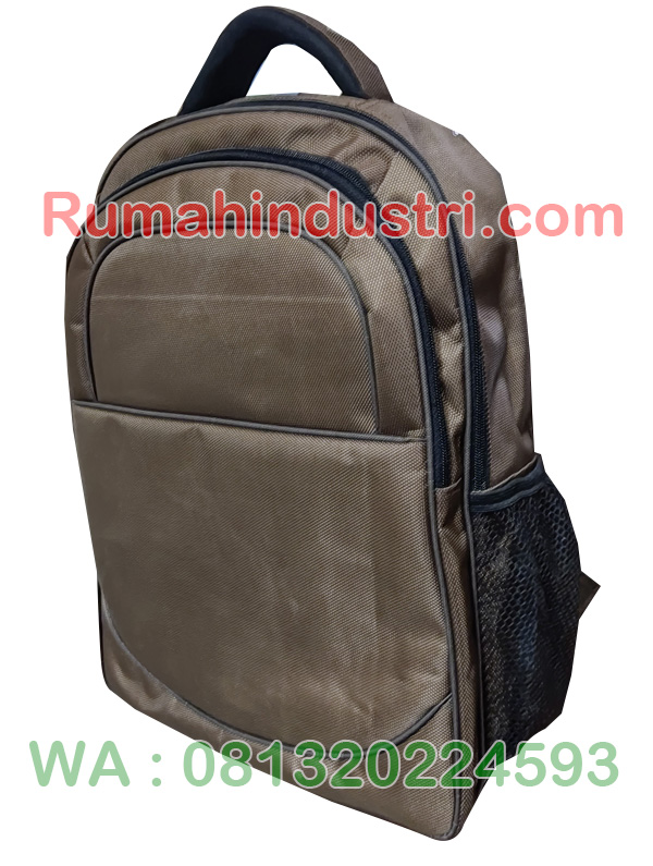 ransel coklat kiri